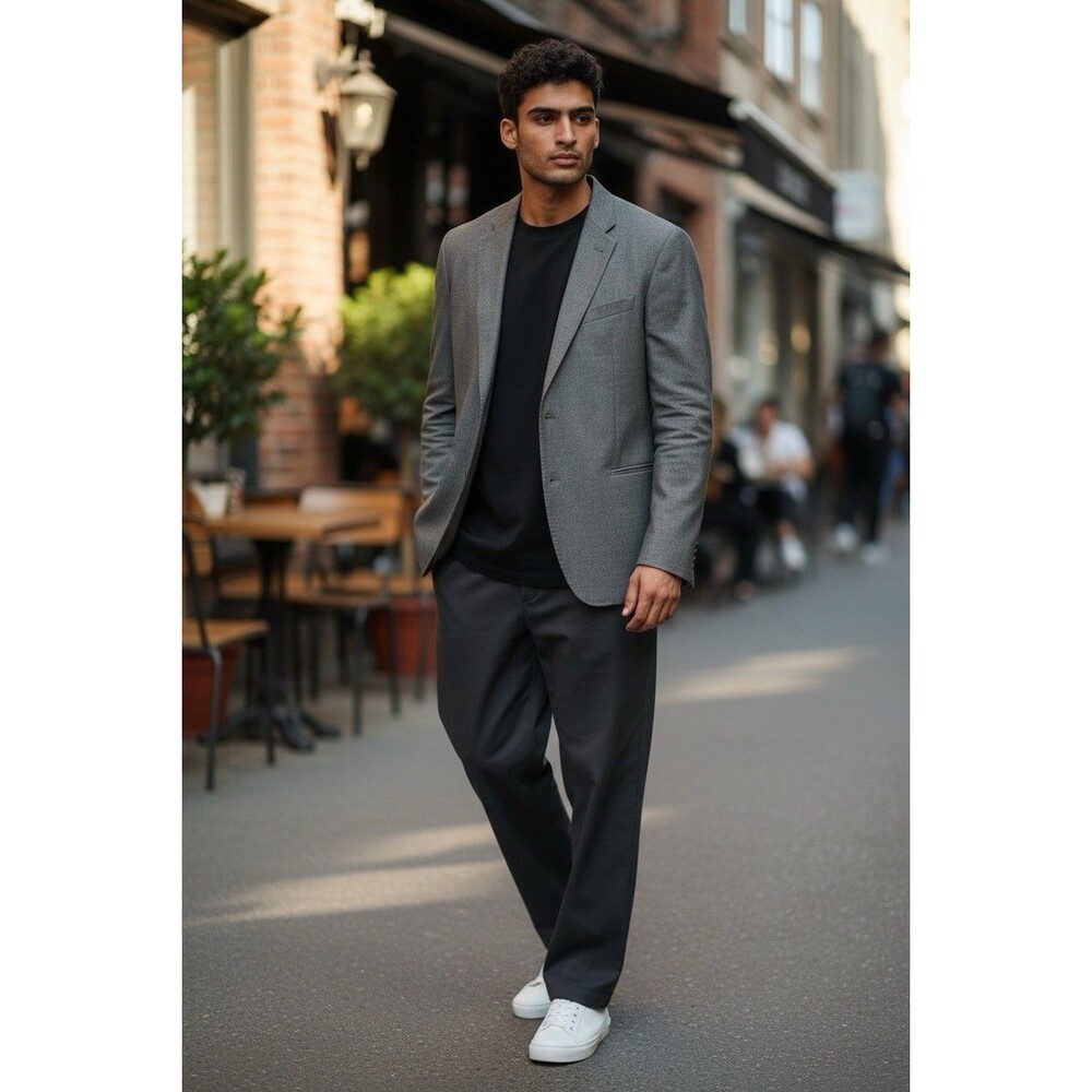 Emporio Armani G-Line Super 130's Grey Men's Sport Coat US 44L